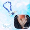 aamono Light Blue Subcal Padlock Necklace Subculture Mines Mine Accessories,
