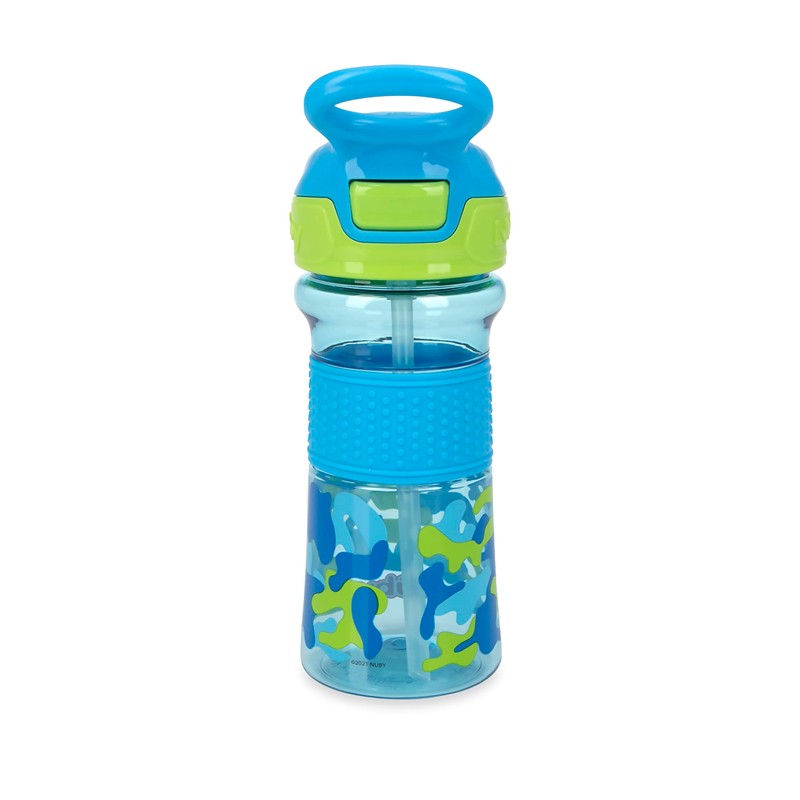 Nuby Thirsty Kids Flip-It No-Spill Toddler Sippy Cup with Soft