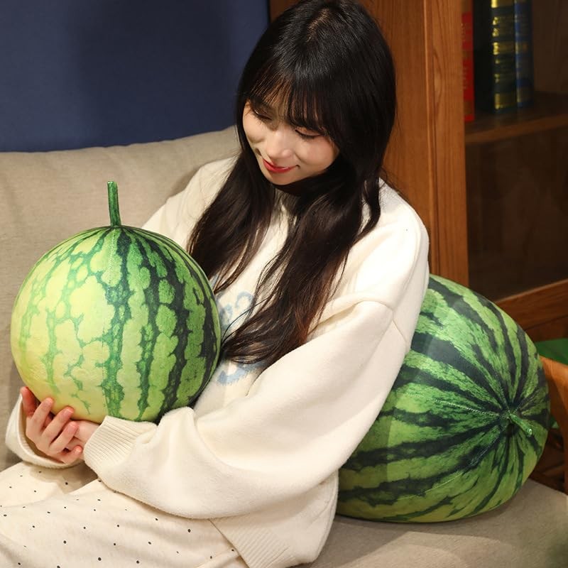 Watermelon Fruit Pillow Soft Pillow Cute Food Throw Pillow for