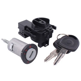 HouYeen Ignition Lock Barrel and Ignition Switch for Astra F G Combo Corsa B C D Meriva A Tigra Zafira A