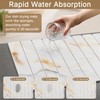 Stone Drying Mat for Kitchen Counter, 2 Pcs Sink Area