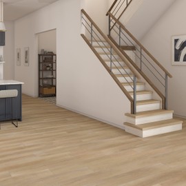 Daltile Luxury Vinyl Flooring | 9" x 60" x 6.0MM | Brown Wood Look Plank | 20Mil Wear Layer | DIY Click Lock Tile | Bellamy Place Acre (6 PC per Carton) (22.38 SQFT per Carton)