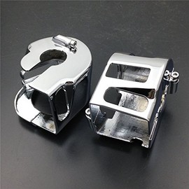 Chrome Switch Housing Cover for 2006-2012 for Kawasaki Vulcan 900/2004-2012 for Kawasaki Vulcan 2000/1999-2007 for Yamaha Road Star