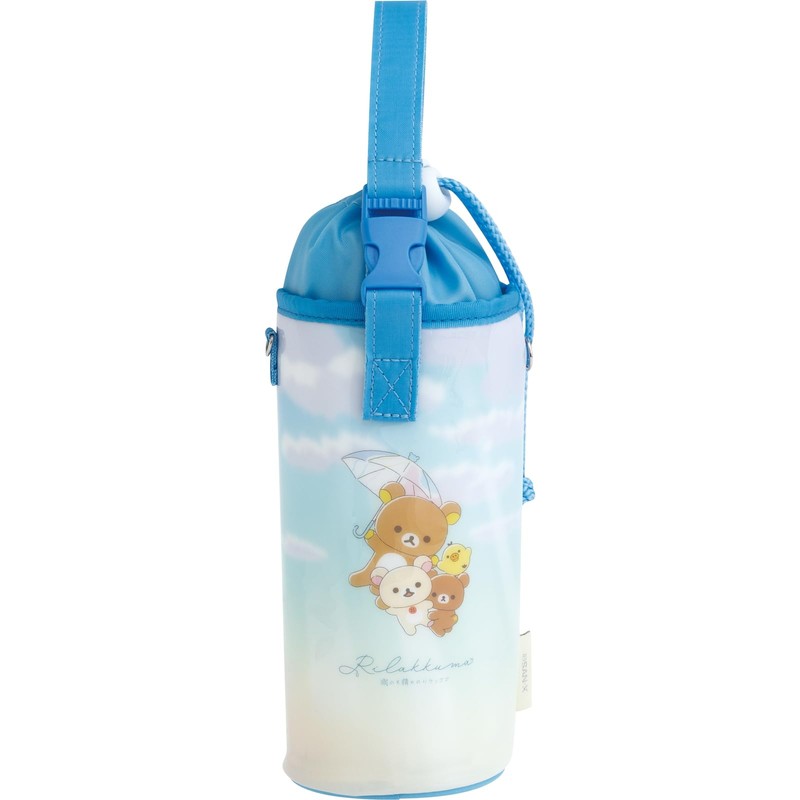 San-X Rilakkuma CA69801 PET Bottle Pouch H9.1 x W3.5 inches