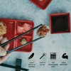 GOLIBER 8 Piece Japanese Style Sushi Plate Dinnerware Set -