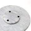 Creative Home Natural Marble Lazy Susan Turntable Rotating Serving Plate