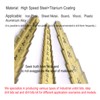 Metal Step Drill Bits, HSS Unibit Set(SAE), Step Drill Bit