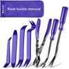 Keze 7 Pcs Auto Plastic Trim Removal Pry Tool &