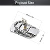 MroMax 2PCS Metal Small Size Suitcase Lock Hasp 2.64" x