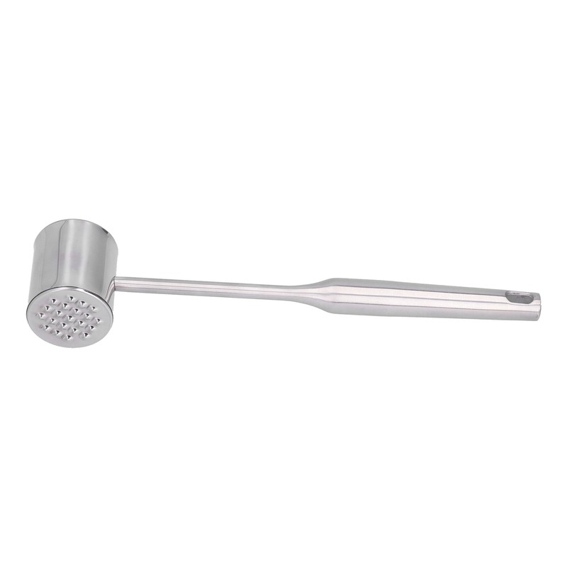 Meat Mallet Tenderizer Stainless Steel Hand Held Manual Anti Rust