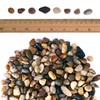 2 lbs Approx. 200 River Rocks Stones for Plants Pebbles