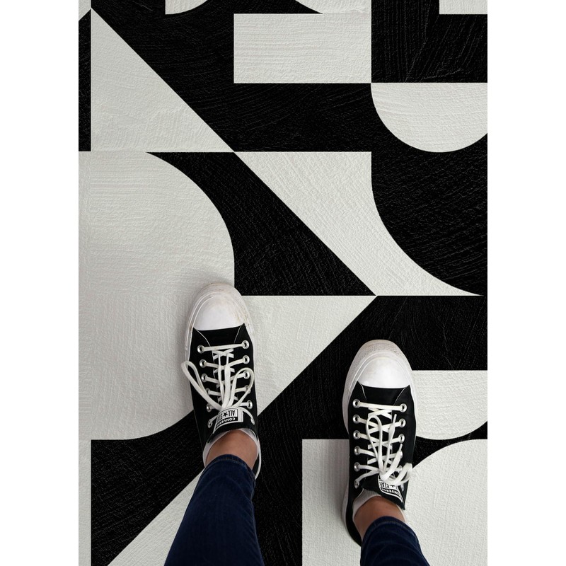FloorPops x Very Gay Paint Gia Metric Black and White