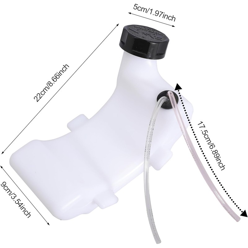 Gas Fuel Tank with Cap Fit for MTD / Cub