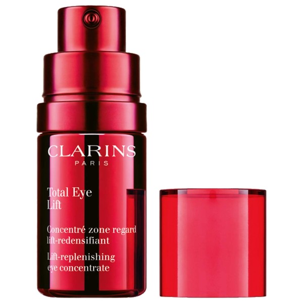 Clarins, Total Lift LiftReplenishing Total Ounce, clear, A high-performance lifting eye concentrate, 0.5 Fl Oz