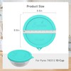 SOPHICO Silicone Replacement Lids for Pyrex Sculpted Glass & Tinted
