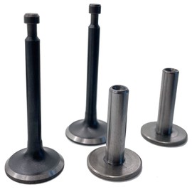 Generator Engine Valve Stem Seals for Honda GX160 GX200 with Guide Plate, Pressure Washer Rockers Arm Pivot Parts Adjusting Nuts Spring Lifter Kit