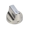 Whirlpool W11122880 Genuine OEM Range Surface Burner Knob, Stainless Replacement
