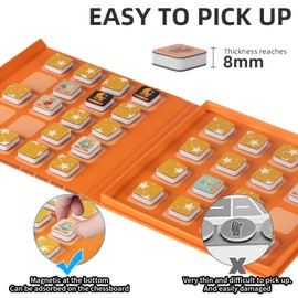 Travofun Magnetic Matching Memory Game for Kids 3-8 - Perfect Travel Toy for Toddlers - Fun Road Trip & Airplane Activity - Camping Game Essentials.