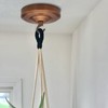LEDSone Vintage Single Out Ceiling Rose Hook Plate for Light