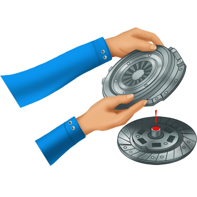 CCLIFE Clutch centring tool, coupling centring tool, centring set, diameter