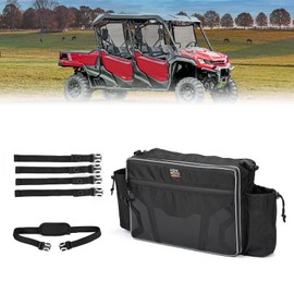 KEMIMOTO UTV Storage Bag Compatible with Polaris Ranger/RZR/Pioneer/Talon/Can-Am Defender/Teryx krx4/Mule, 1680D Multi-Functional Seatback Bag Replaces #0SH55-HL8-A00(Only For 4 Door Vehicle)