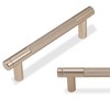 BUKOBYHE 10 Pack 3-3/4 Inch Champagne Bronze Kitchen Cabinet Handles