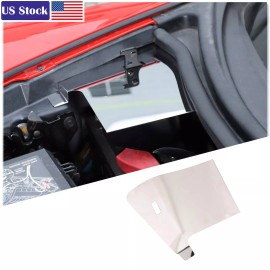 autopart2021 Fits Corvette C6 2005-2013 Stainless 2 Pc BATTERY COVER engine Silver parts US