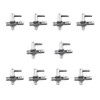 feedal Pack of 10 Disposable Air Valve Mouth Valve Distributor