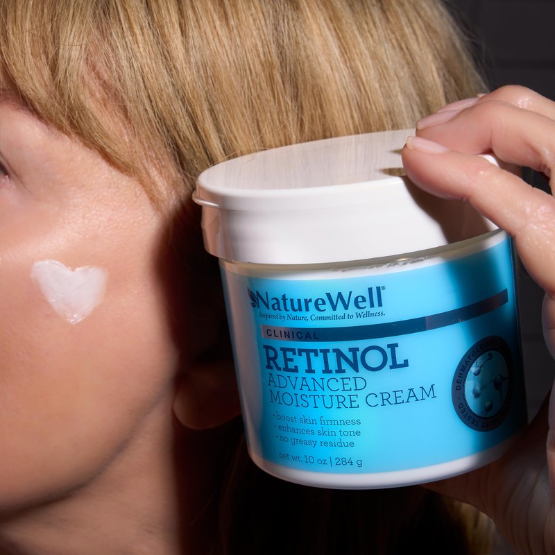 NATURE WELL Clinical Retinol Advanced Moisture Cream for Face, Body,