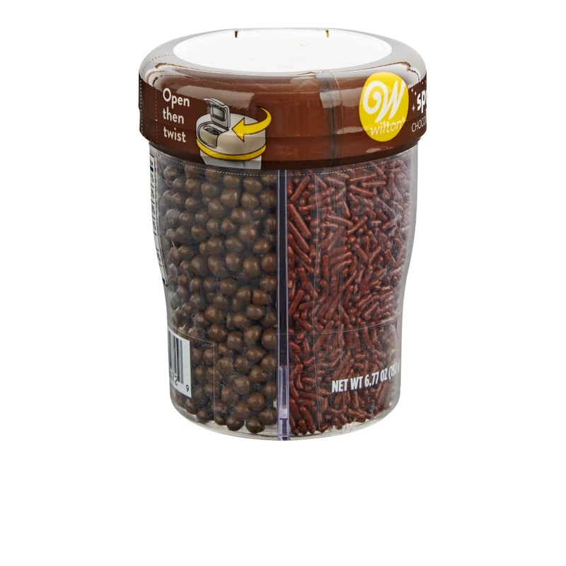 Chocolate Sprinkles Mix -- 3 Cell -- Net Wt 6.77