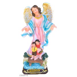 Guardian Angel with Children on Bridge/Angel de La Guarda New 8"