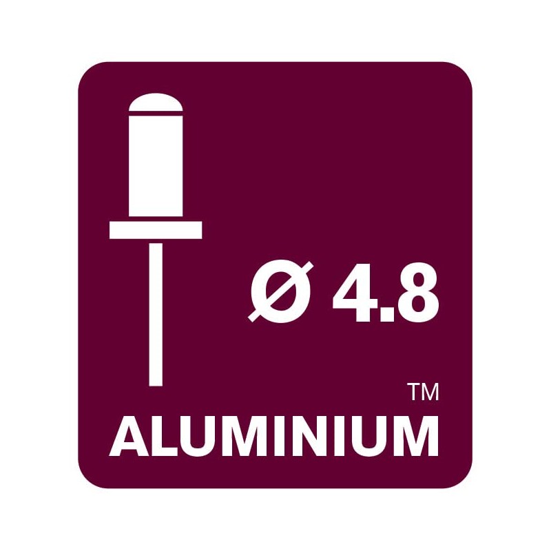 Rapid Rivets High Performance Including Drill Piece, 4.8 x 10