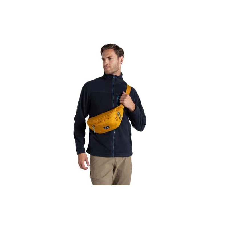 Craghoppers Mens 1.5L Kiwi II Classic Bum Bag, Dark Butterscotch
