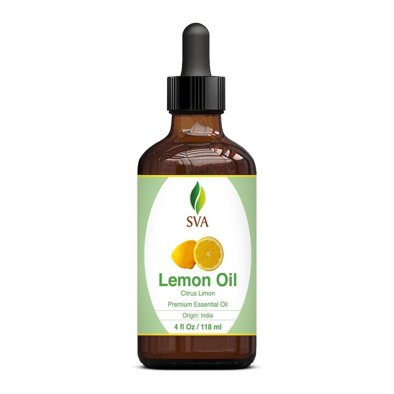 SVA Lemon Essential Oil – 4 Fl Oz – 100%