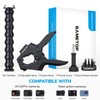 Sametop 360 Degree Rotating Backpack Mount Holder Compatible with GoPro