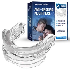 Snoring Splint, Effective Snoring Stopper Bite Splint, Night Bite Splints for Men and Women to Prevent Teeth Grinding and Snoring