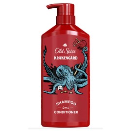 Old Spice Krakengard 2 en 1 Champú y acondicionador para hombres, 21.9 onzas líquidas
