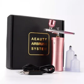 ForeverLily Kit Mini Aerógrafo Inalámbrico Arte, Tatuaje, Artesanía