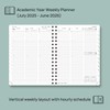 POPRUN Agenda 2025-2026 (6.5'' x 8.5'') Academic Year Planner (July