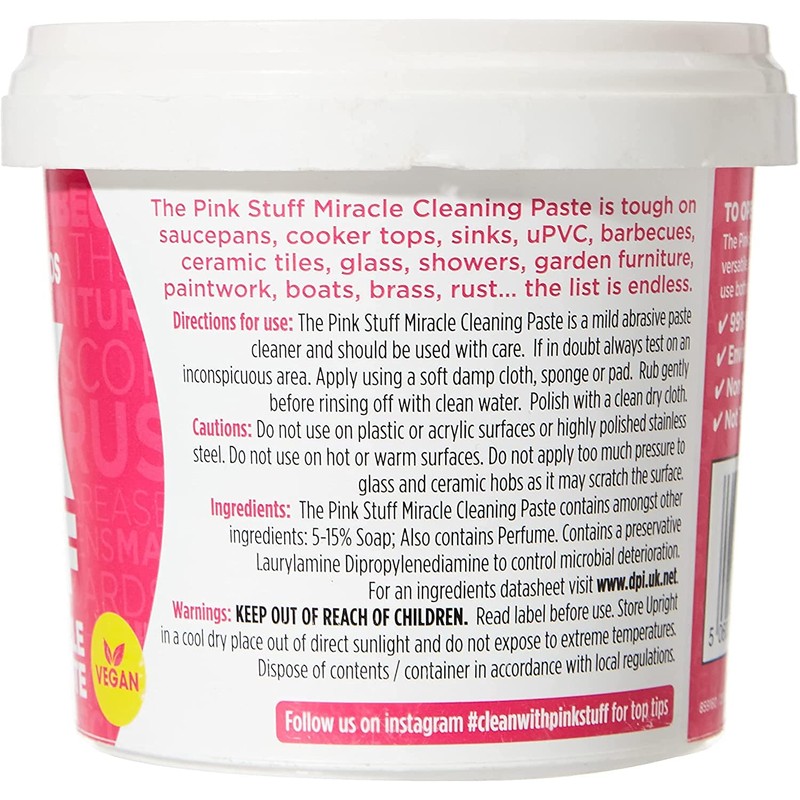 The Pink Stuff - The Miracle All Purpose Cleaning Paste…
