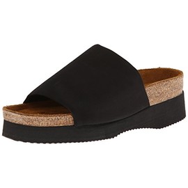 NAOT Footwear Women's Tampa Sandal Black Stretch 9 M US