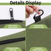 3 Pack Tool Bag Zipper Pouch, Premium Tool Pouch, Utility