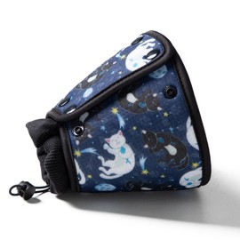 Soft Cat Cone Collar for Large Medium Small Cats After Surgery Adjustable Cat Recovery Collar After Surgery to Prevent Licking Wound, Comfortable Pet Elizabethan Collar Black White Cat Small