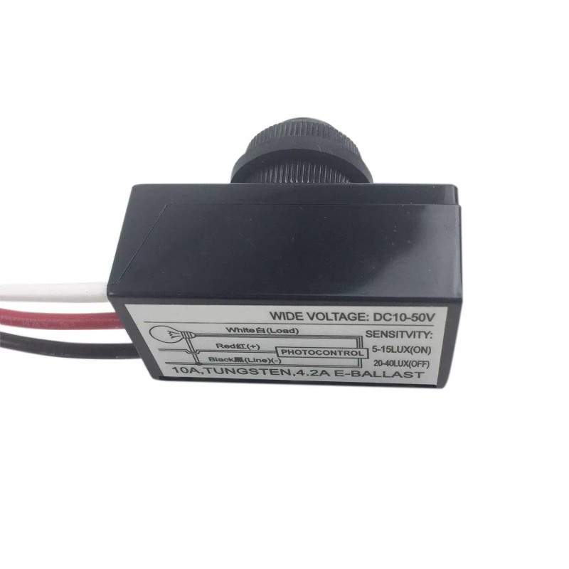 Sensor Switch DC 12V 24V 36V 48V Outdoor Sensor Photoelectric