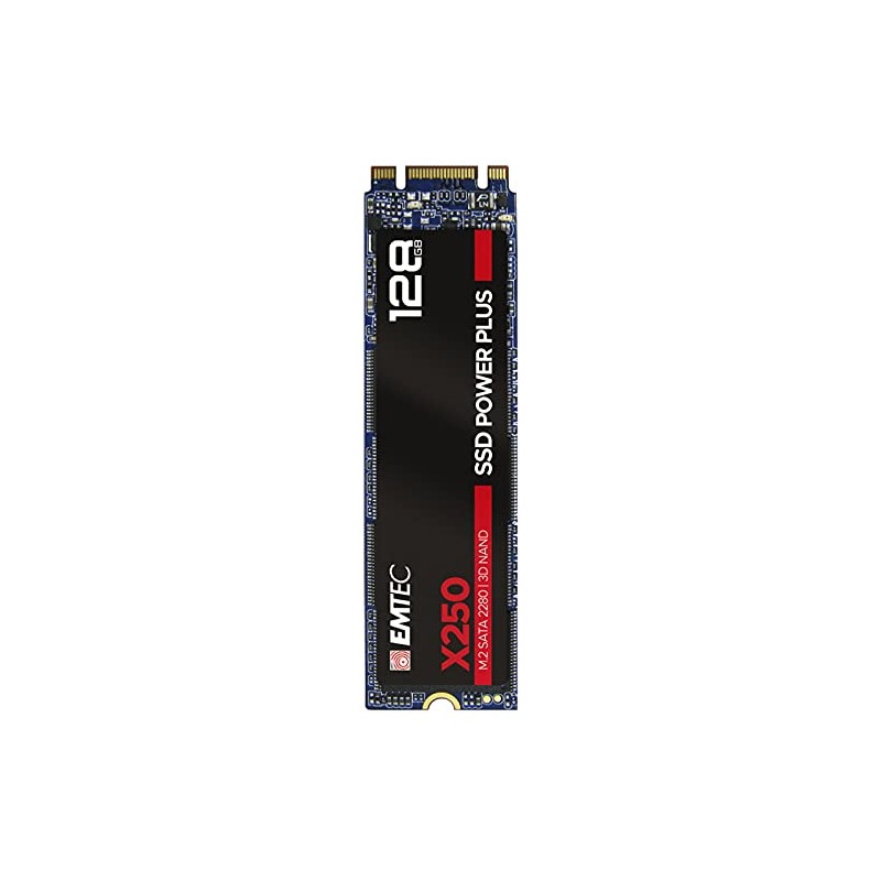 Emtec SSD M2 SATA x250 128 GB Power Plus 3D