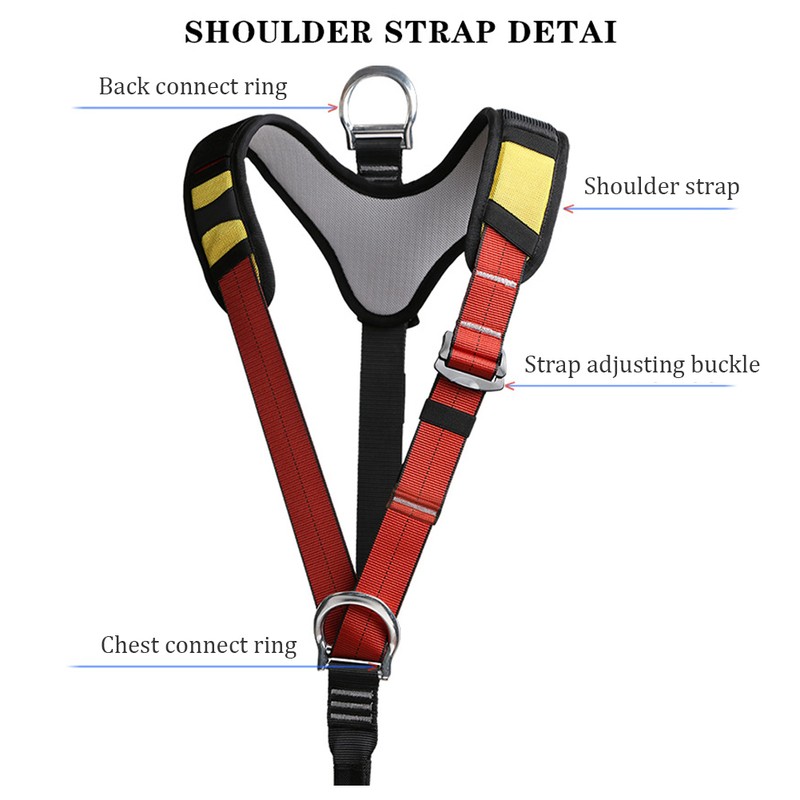 Outdooor Half Upper Body Safety Belt Connection for Rescue Aerial