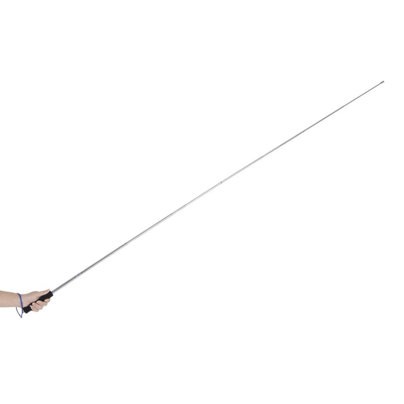 Telescopic Flag Pole, 2 Meters Outdoor Stainless Steel Telescopic Flagpole