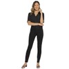 NYDJ Women's Ami Skinny Geometirc Print Jeans, black