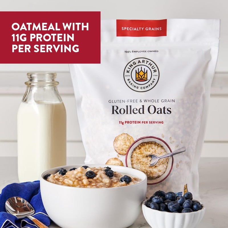 King Arthur Baking Company Gluten-Free & Whole Grain Rolled Oats