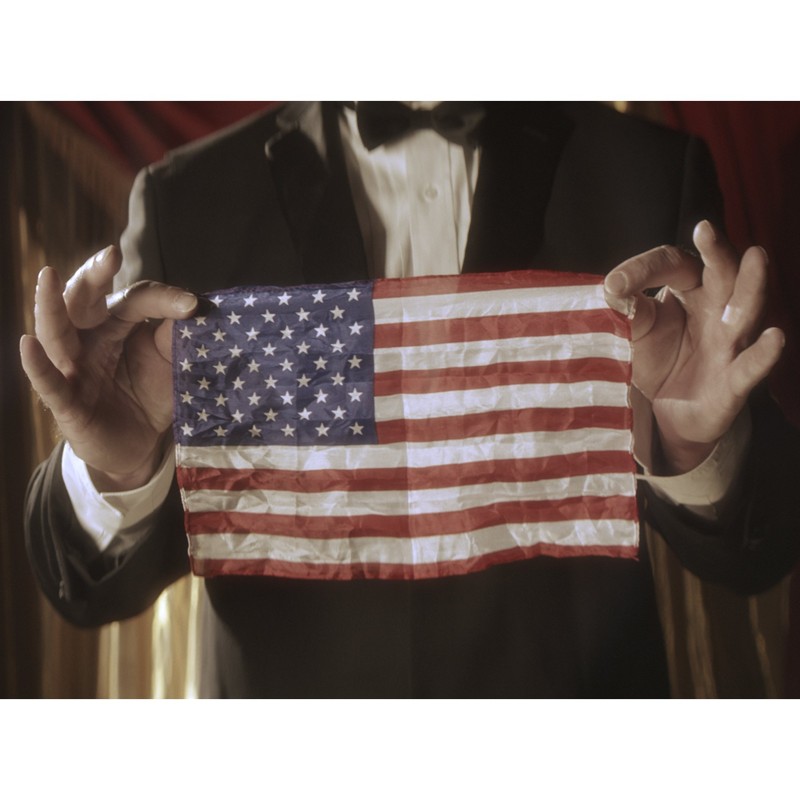 American Flag Silk Blendo, Includes Magic Thumb Tip